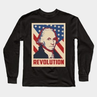 George Washington Revolution Long Sleeve T-Shirt